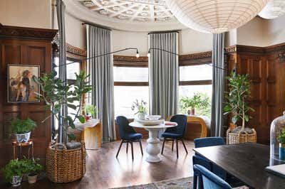  Eclectic Family Home Dining Room. SAN FRANCISCO SHOWCASE by Redmond Aldrich Design.