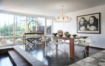 Mid-Century Modern Family Home Dining Room. Little Lane by Jacob Laws Interior Design.