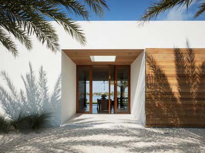  Beach Style Contemporary Beach House Exterior. House in Florida by 1100 Architect.