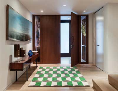  Modern Family Home Entry and Hall. Downing Street Townhouses by 1100 Architect.