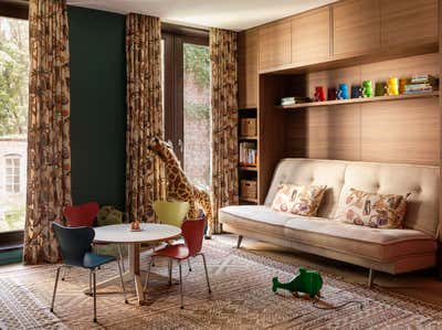 Modern Family Home Children's Room. Downing Street Townhouses by 1100 Architect.