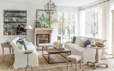  Farmhouse Living Room. Atherton Home by Giannetti Home.
