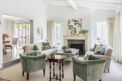  Farmhouse Family Home Living Room. Wisteria  by Giannetti Home.