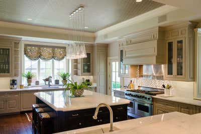  Transitional Family Home Kitchen. Bottomley House by Bridget Beari Designs.