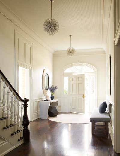 Contemporary Country House Entry and Hall. Nashville Country Home by Huniford Design Studio.