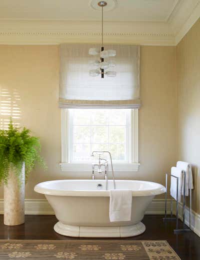 Contemporary Country House Bathroom. Nashville Country Home by Huniford Design Studio.