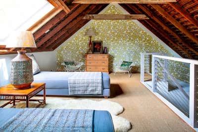 Cottage Country House Bedroom. Sagaponack Barn by Huniford Design Studio.