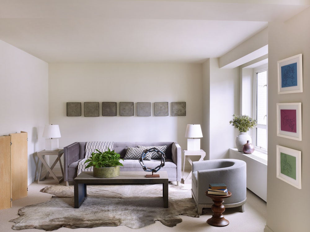 Transitional Living Room