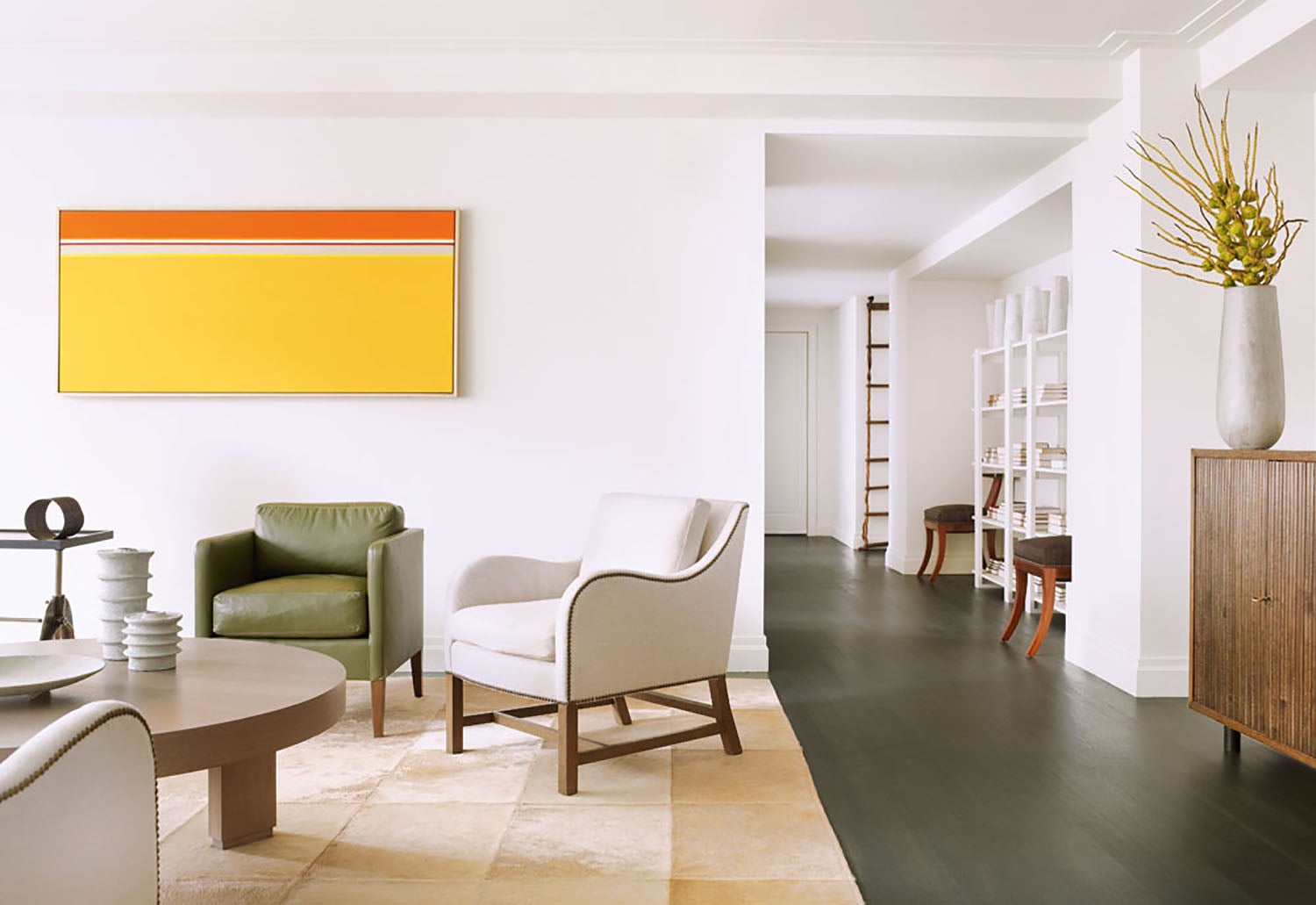 Transitional Living Room