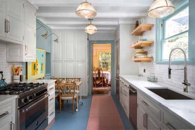  Transitional Family Home Kitchen. Historic Portland Home by Daniel House.