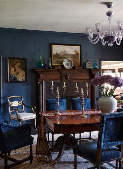  Traditional Family Home Dining Room. Baltimore, MD  by Mona Hajj Interiors.