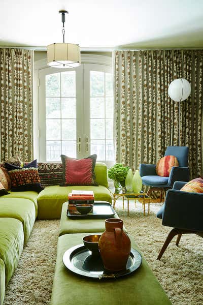  Mediterranean Living Room. Chevy Chase, MD by Mona Hajj Interiors.