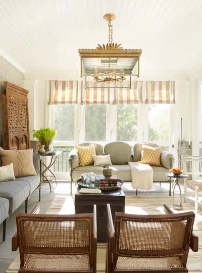  Traditional Family Home Patio and Deck. Chevy Chase, MD by Mona Hajj Interiors.