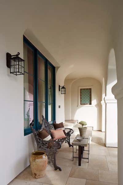  Traditional Family Home Exterior. Beverly Hills, CA  by Mona Hajj Interiors.