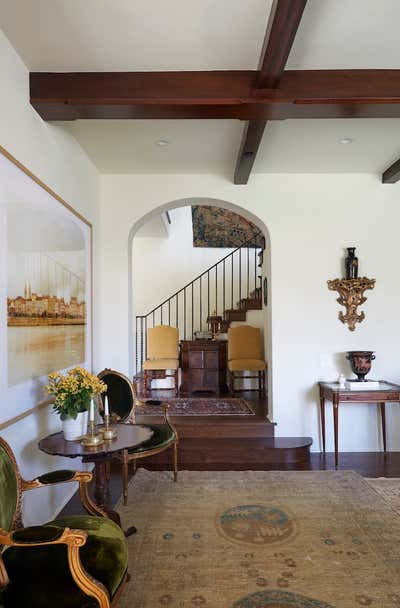  British Colonial Living Room. Beverly Hills, CA  by Mona Hajj Interiors.