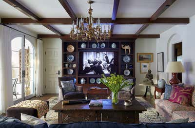  Traditional Family Home Living Room. Beverly Hills, CA  by Mona Hajj Interiors.