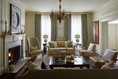  Traditional Family Home Living Room. Georgetown, DC by Mona Hajj Interiors.