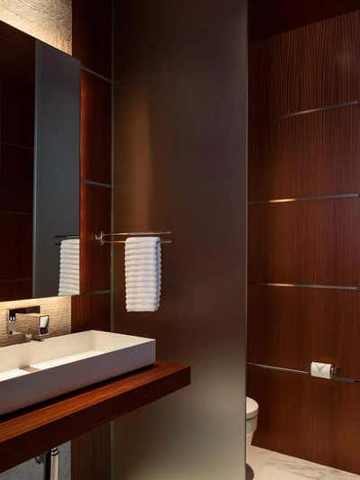  Contemporary Family Home Bathroom. Color Me Contemporary by Deborah Walker + Associates.