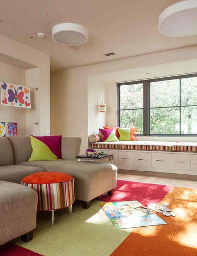  Contemporary Family Home Children's Room. Color Me Contemporary by Deborah Walker + Associates.