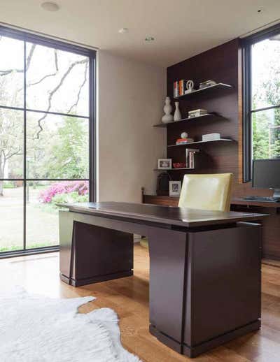  Contemporary Family Home Office and Study. Color Me Contemporary by Deborah Walker + Associates.
