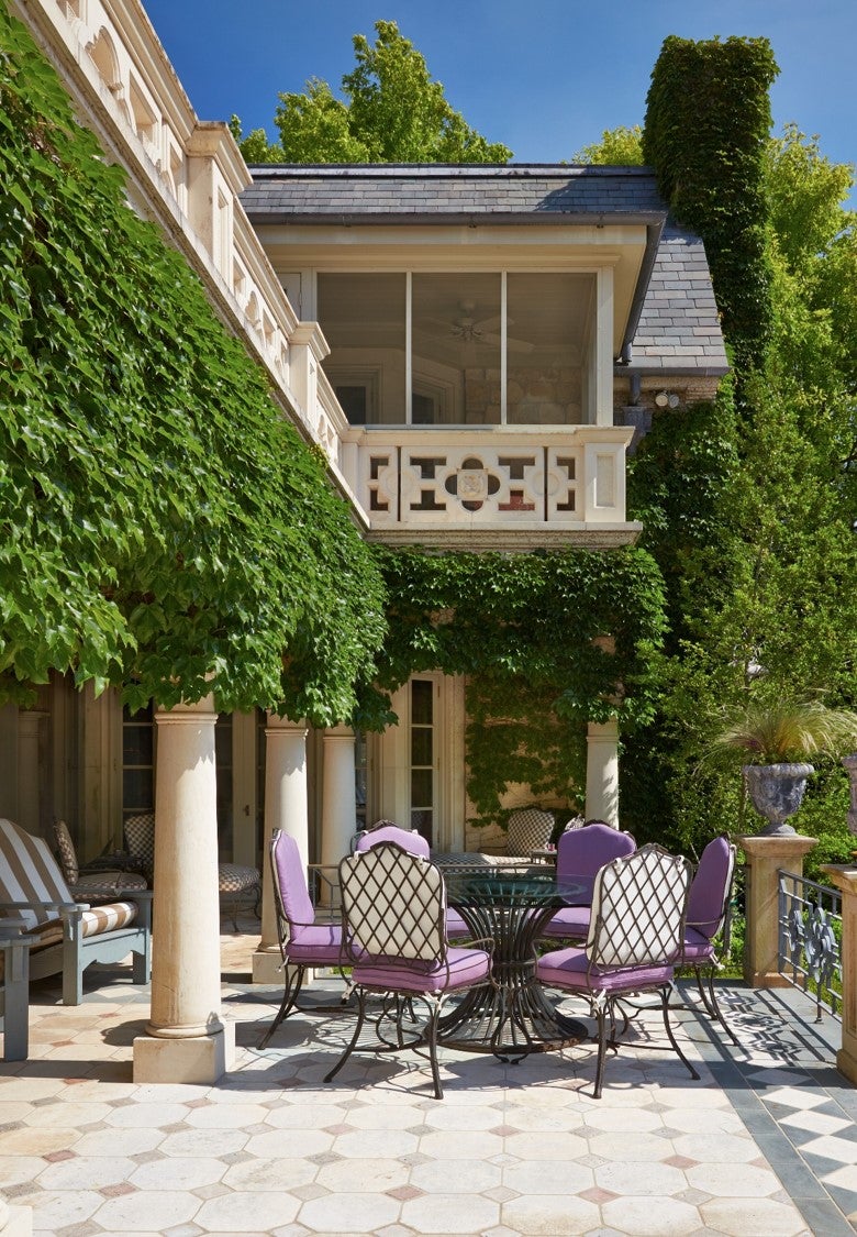 Transitional Patio and Deck