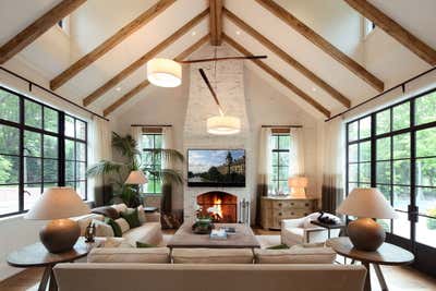  Transitional Family Home Living Room. Brady-Bündchen II Residence by Landry Design Group.