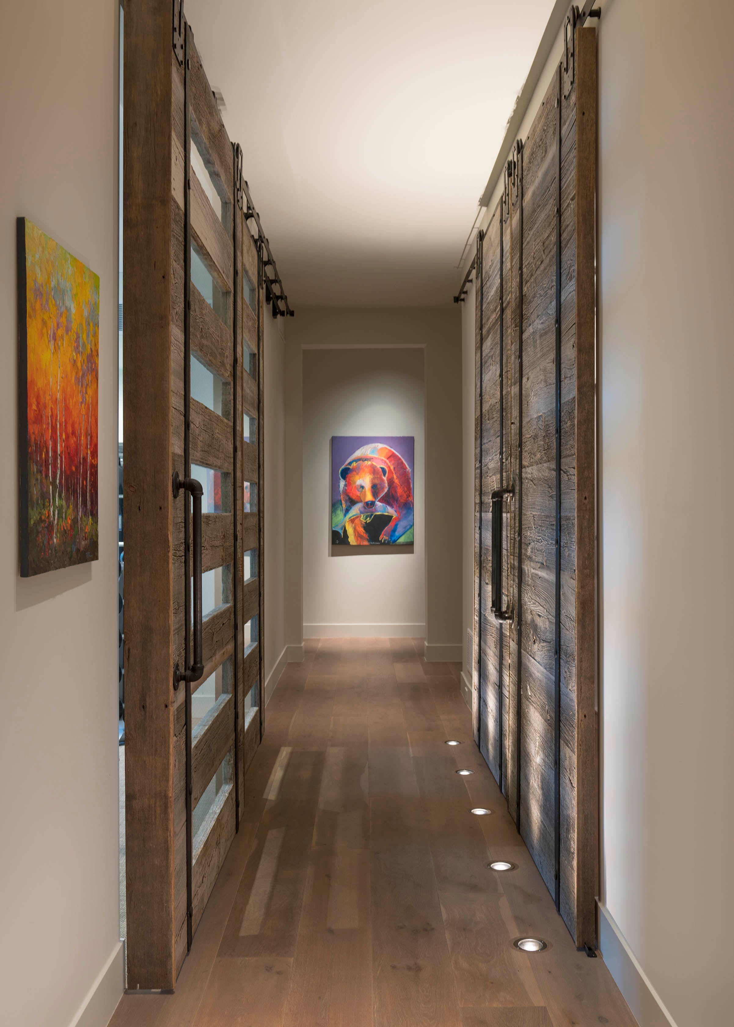 Rustic Entry and Hall