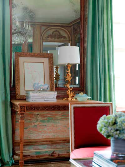  Transitional Family Home Living Room. Refined French by Deborah Walker + Associates.