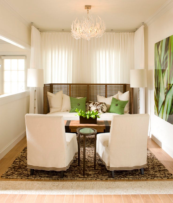 Beach Style Living Room