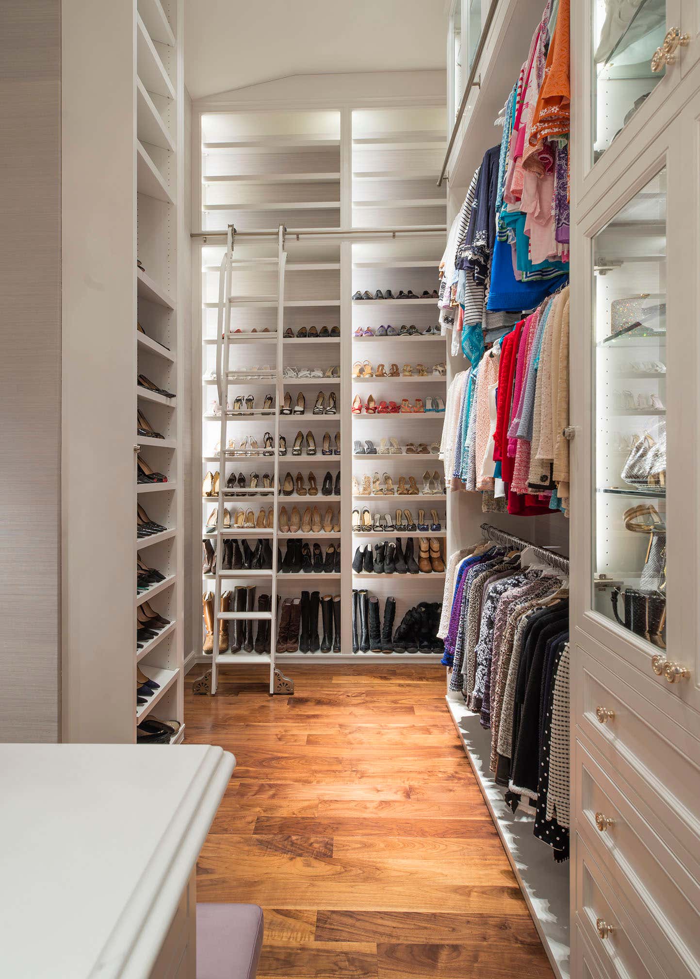 Transitional Storage Room and Closet