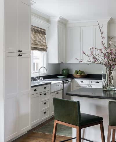  Traditional Family Home Kitchen. Seattle Home by Heidi Caillier Design.