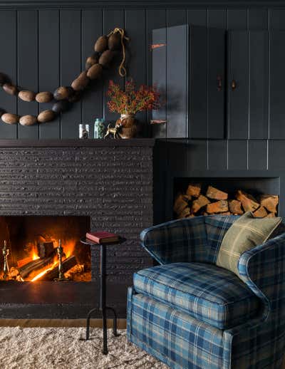  English Country Living Room. The Cabin + The Snug by Heidi Caillier Design.