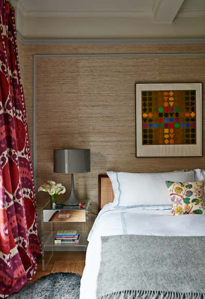  Eclectic Apartment Bedroom. Madison Avenue by Starrett Hoyt LLC.