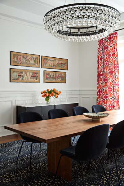  Modern Apartment Dining Room. West End Avenue by Starrett Hoyt LLC.