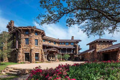  Western Rustic Country House Exterior. The Lodge by Wyatt & Associates, Inc..