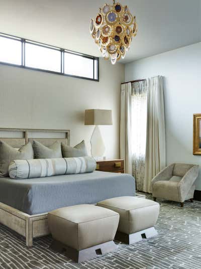 Contemporary Bedroom. TRIPLE E by Goddard Design Group.