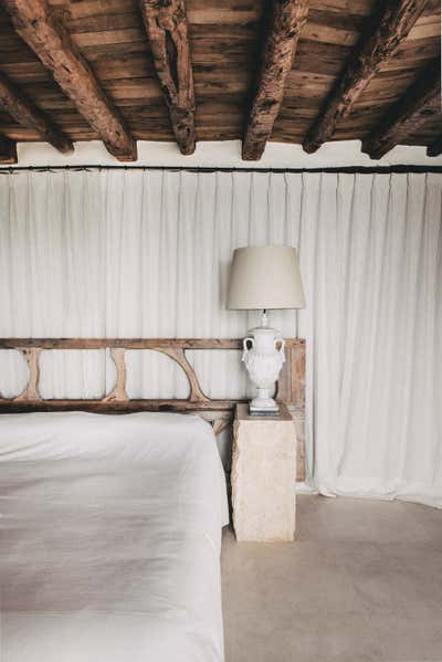 Mediterranean Country House Bedroom. San Carlos, Ibiza by Hollie Bowden.
