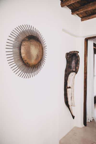  Arts and Crafts Eclectic Country House Bedroom. San Carlos, Ibiza by Hollie Bowden.