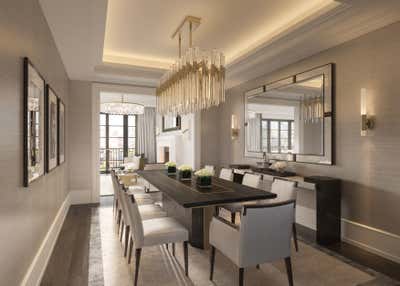  Modern Apartment Dining Room. New York City Apartment by Elicyon.