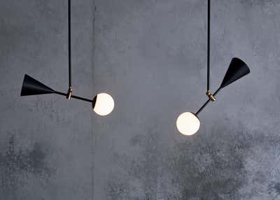 Contemporary Open Plan. Lighting Collection by Anna Karlin.
