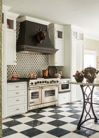  Traditional Family Home Kitchen. FREE FERRY by Goddard Design Group.