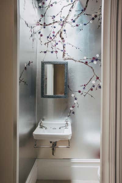  Eclectic Apartment Bathroom. Harrington by Hollie Bowden.