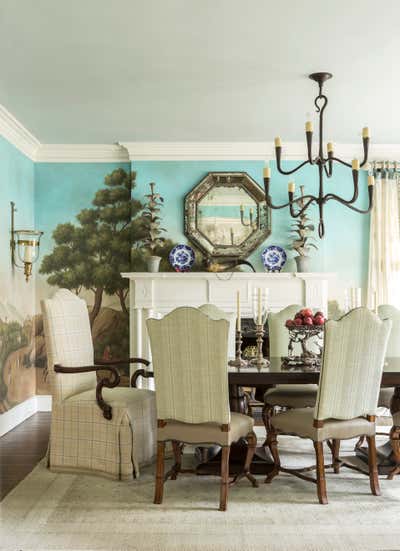 Traditional Dining Room. FREE FERRY by Goddard Design Group.