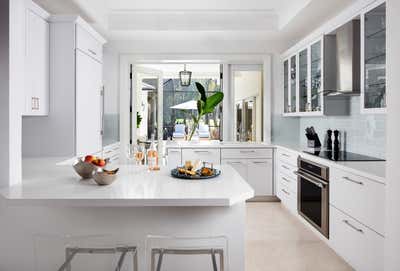  Transitional Family Home Kitchen. Blue Skies in Key Largo by Gil Walsh Interiors.