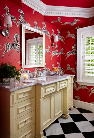  Traditional Beach House Bathroom. Classic Palm Beach Estate by Gil Walsh Interiors.