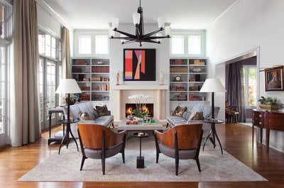  Traditional Family Home Living Room. Old West Austin by Cravotta Interiors.
