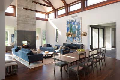 Contemporary Open Plan. Blue bell Residence by JAGR Projects LLC.