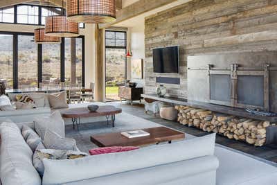  Contemporary Vacation Home Living Room. Victory Ranch Vacation Home by JAGR Projects LLC.