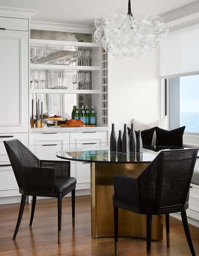  Contemporary Apartment Dining Room. Getaway on the Lake by Rebel House LLC.