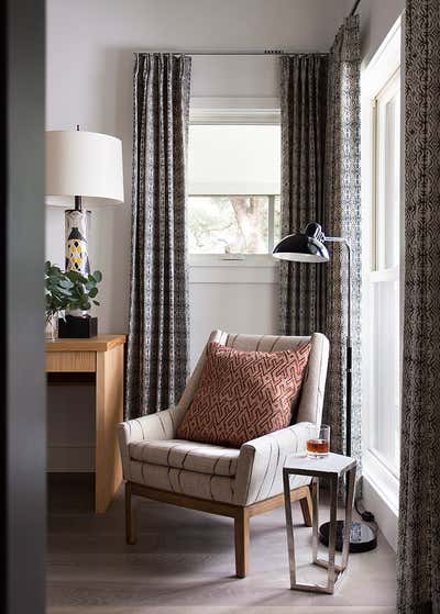  Transitional Family Home Office and Study. Deep Eddy by Cravotta Interiors.